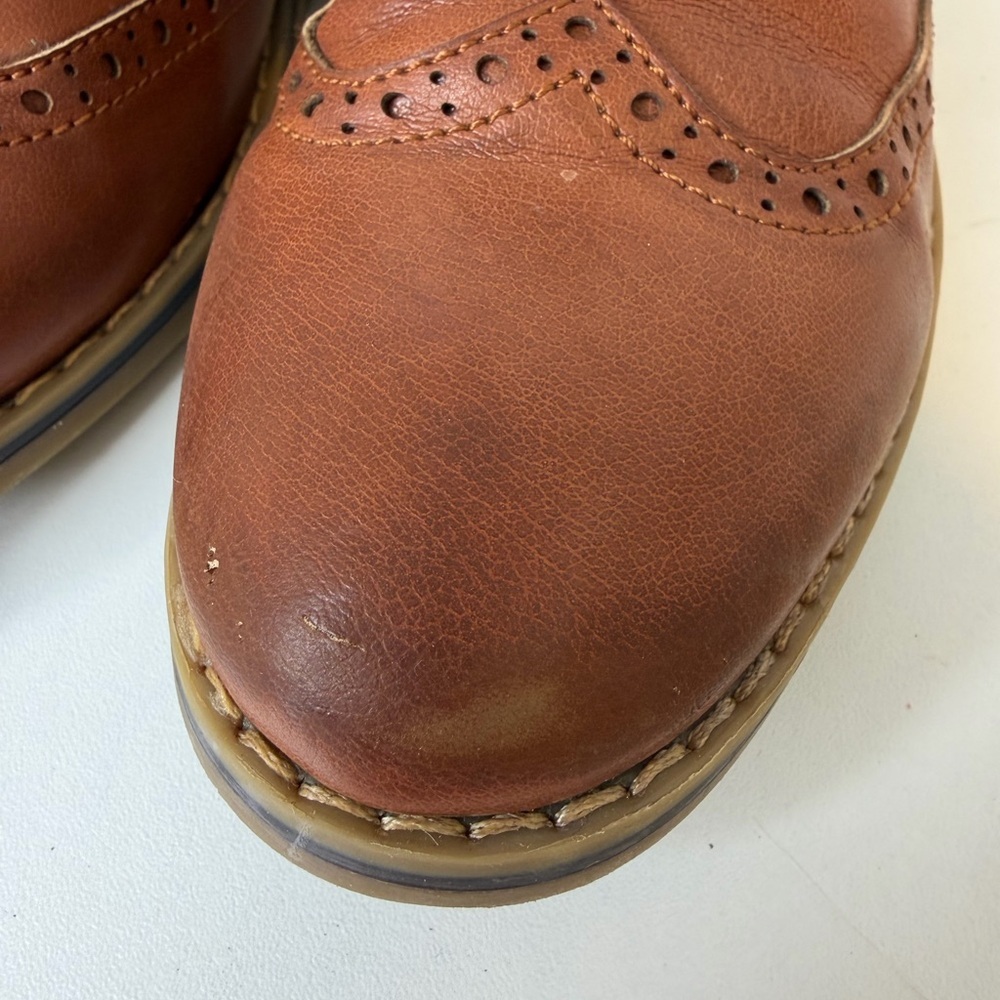 Aldo Kids Brown Leather Dress Shoes - Picture 2 of 13